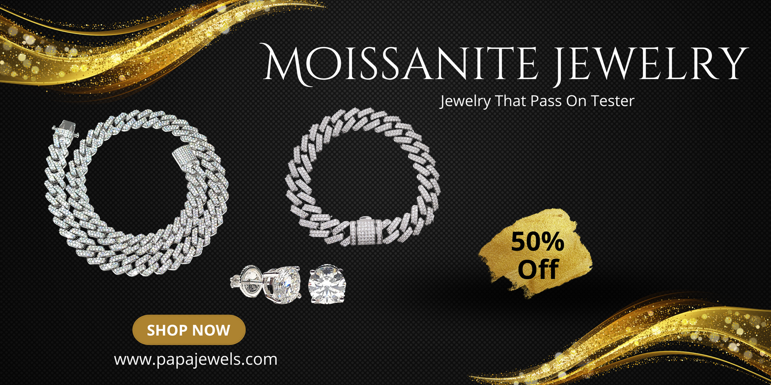 moissanite chains