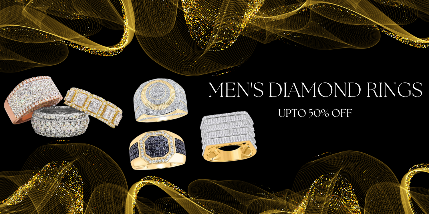 mens diamond rings