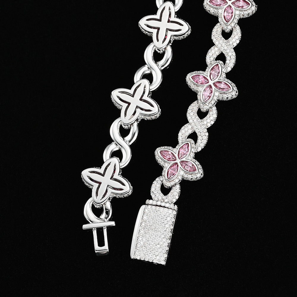 Moissanite Clover Necklace