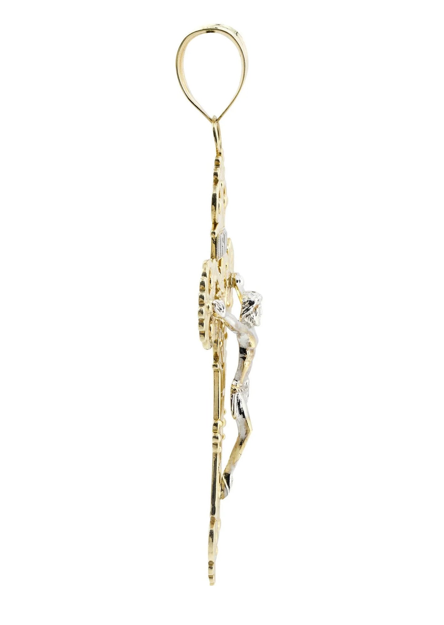 Big Gold Cross10K Yellow Gold Pendant. | 22 Grams