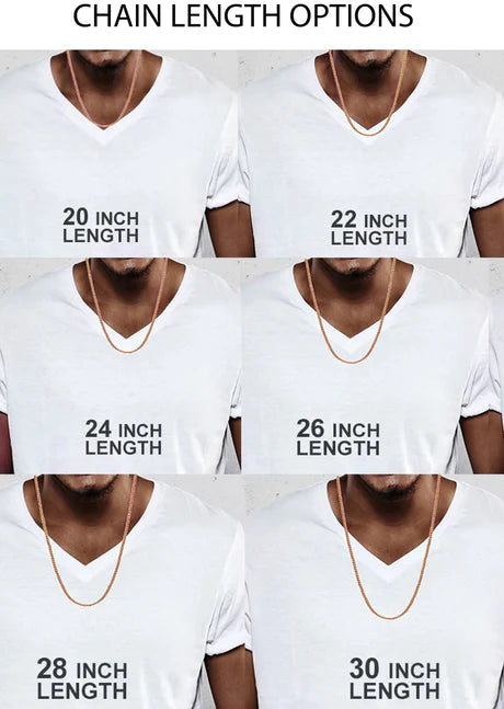 14K Rose Gold Chain - Solid Rope Chain