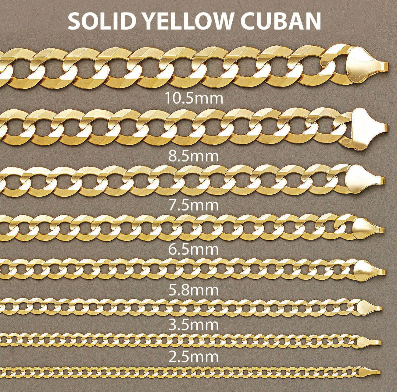 Cuban Link Hollow Chain - 14K Gold Chain