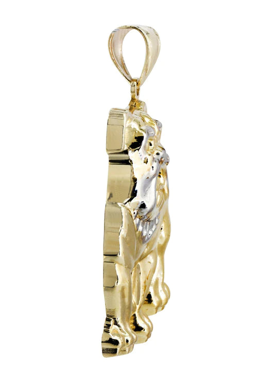 Big Dog 10K Yellow Gold Pendant. | 11.3 Grams