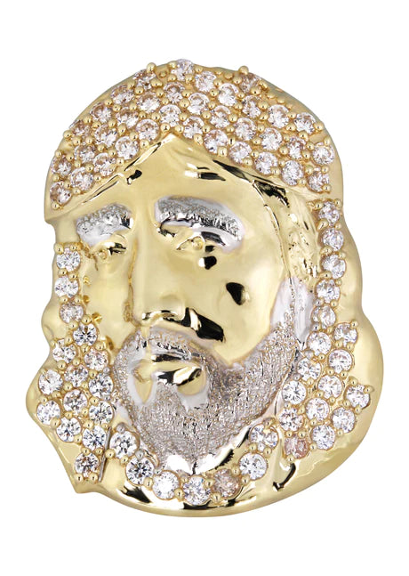 Pinky Ring | 10K Gold | CZ Stones | 11.1 Grams