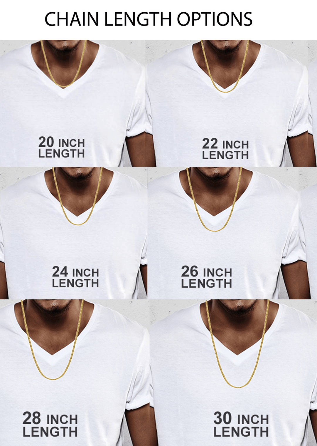 Gold Chain - Mens Solid Figaro Chain 10k Gold