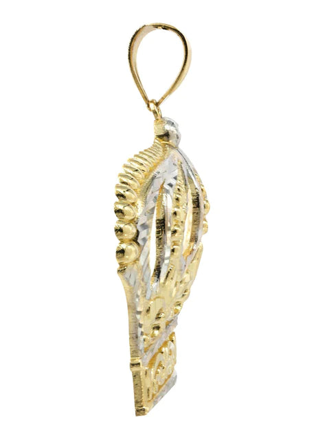 Big Crown 10K Yellow Gold Pendant. | 9.5 Grams