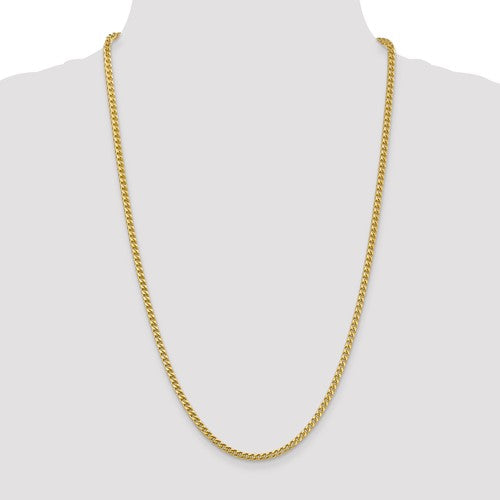 Gold Chain - Solid Franco Chain 14K Yellow Gold