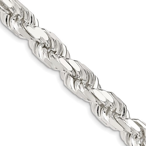 Silver Chain - Mens White Chain / Rope Chain
