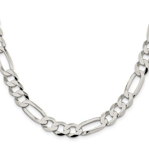 Silver Chains - Mens White Chain / Figaro Chain