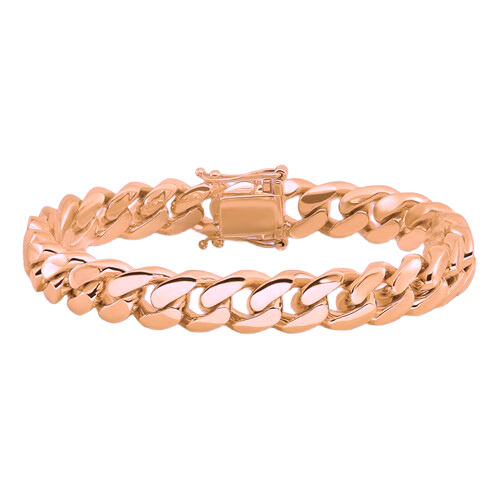 Gold Miami Cuban Link Bracelet