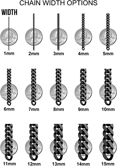 Miami Cuban Link Hollow - 10k White Gold Chains