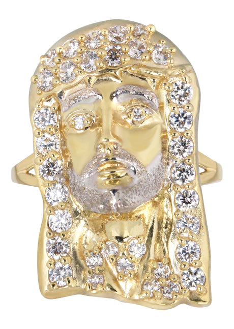 10K YELLOW GOLD BAGUETTE DIAMOND SQUARE RING 1-1/5 CTTW