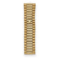 18K yellow gold President bracelet and clasp on the pre-owned Rolex Day-Date 36mm watch