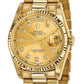Pre-owned Rolex Day-Date President 36mm 18K gold watch with champagne diamond dial, further view