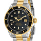 Pre-owned Rolex Submariner 40mm two-tone steel and 18K yellow gold watch with black dial, another angle