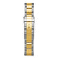 Two-tone steel and 18K yellow gold Oyster bracelet and clasp on the pre-owned Rolex Submariner 40mm watch