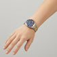 Pre-owned Rolex Submariner 40mm two-tone steel and 18K yellow gold watch with blue dial, further view
