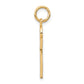 10K gold ankh cross pendant alternate view, small - 10C289