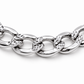 14K White Gold Solid Diamond-Cut Cuban Curb Link Chain