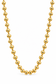 10K Yellow Gold Diamond-Cut Moon Cut Chain