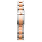 Steel and 18K rose gold Oyster bracelet and clasp on the pre-owned Rolex GMT-Master II watch