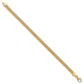 Gold Bismark bracelet, 5.1 mm, alternate view