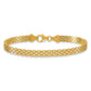 Gold Bismark bracelet, 5.1 mm, detail shot