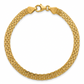 Yellow Gold Plated Sterling Silver Bismark Bracelet