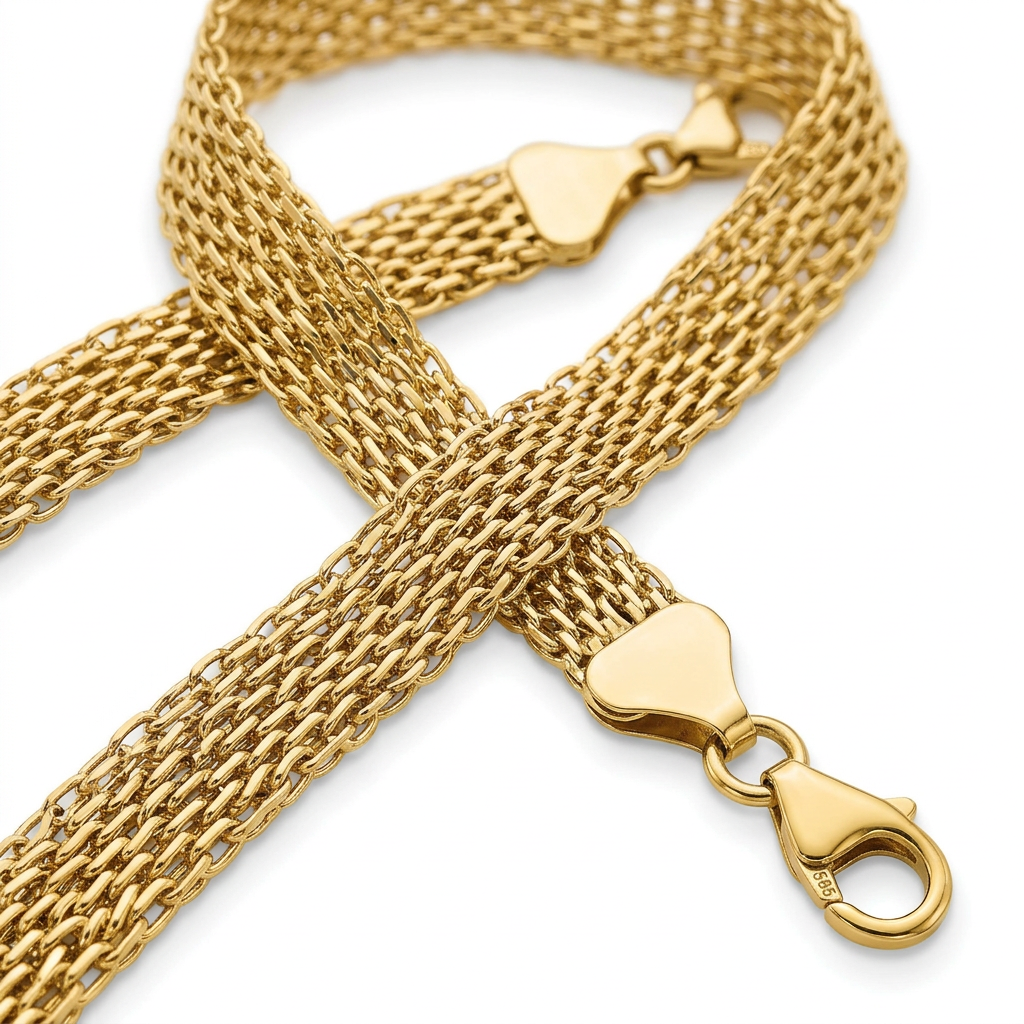 14K Yellow Gold Bismark Bracelet