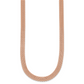 Rose gold Bismark chain, 6.8 mm, alternate view