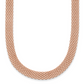 Rose gold Bismark chain, 6.8 mm