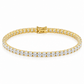 925 Sterling Silver VVS D Moissanite Tennis Bracelet