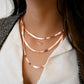 Silver herringbone chain