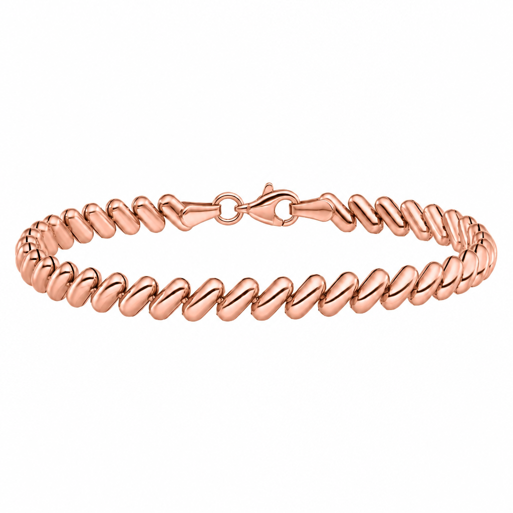 14K Rose Gold San Marco Bracelet