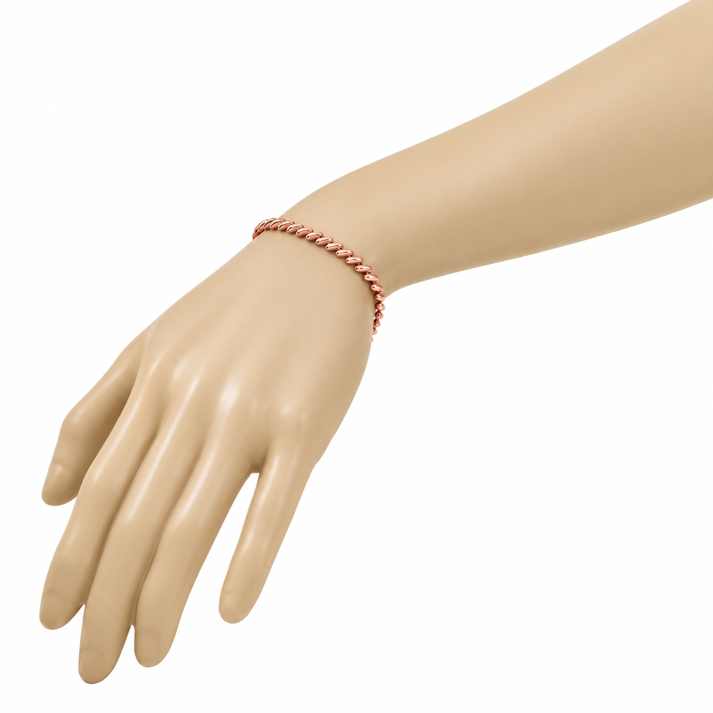 14K Rose Gold San Marco Bracelet