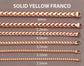 18K Rose Gold Franco Chain, alternate view