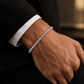 925 Sterling Silver Round Box Bracelet