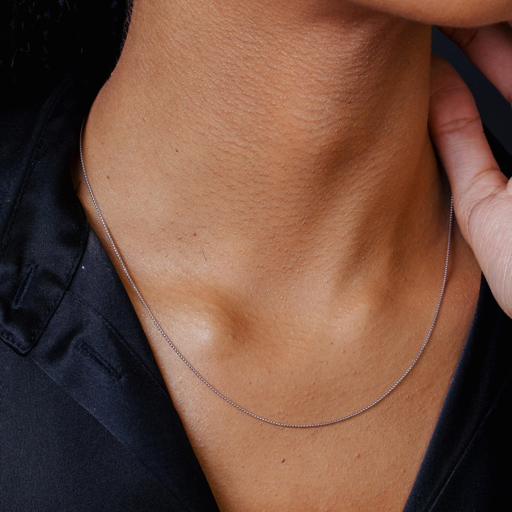 925 Sterling Silver Round Box Chain – view 5