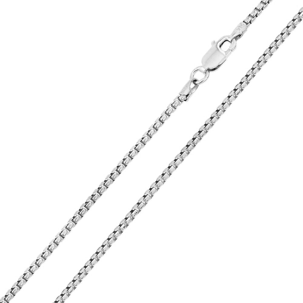 925 Sterling Silver Round Box Bracelet – view 8