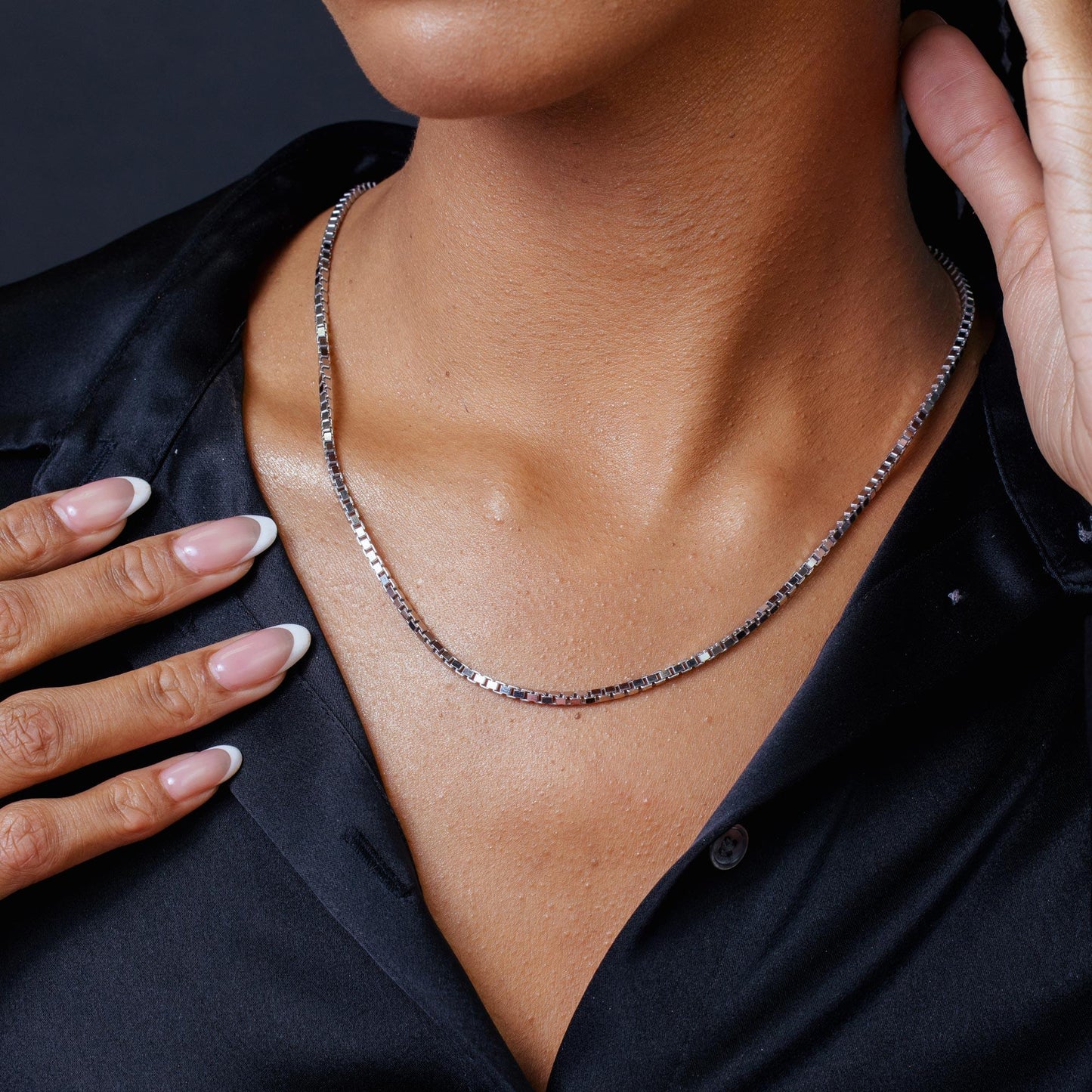 925 Sterling Silver Box Chain – view 5