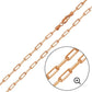 Gold Plated Sterling Silver Paper Clip Chain – view 6