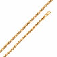 Gold Plated Sterling Silver Round Box Chain