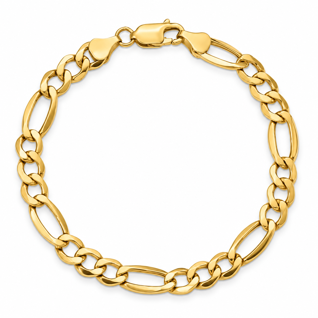 18K Gold Figaro Bracelet