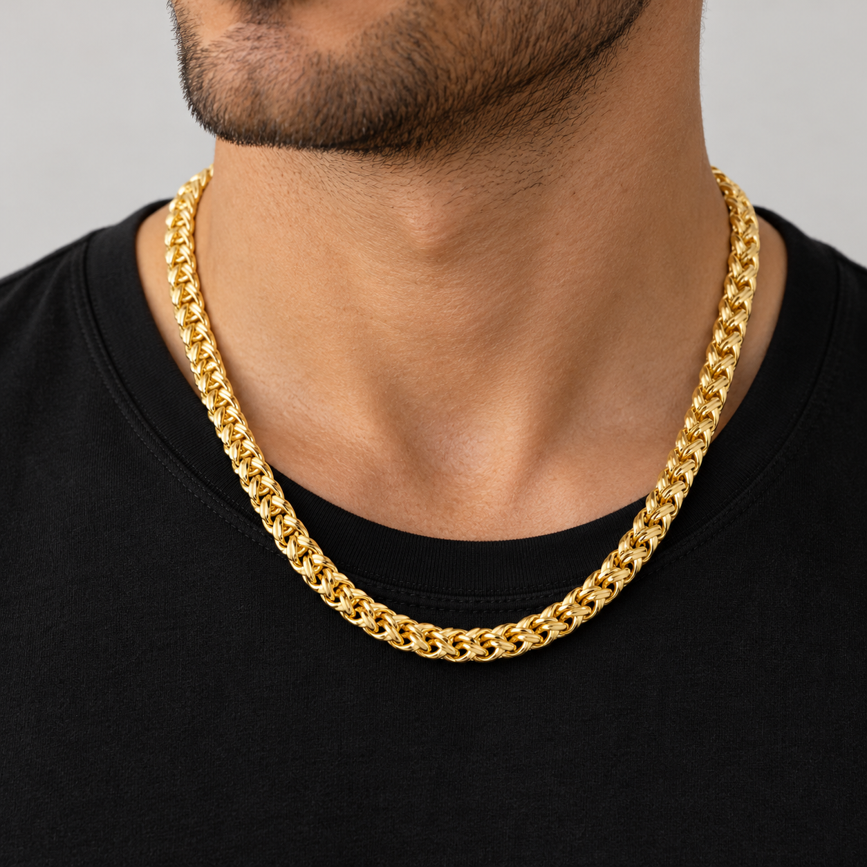 Yellow gold Franco chain