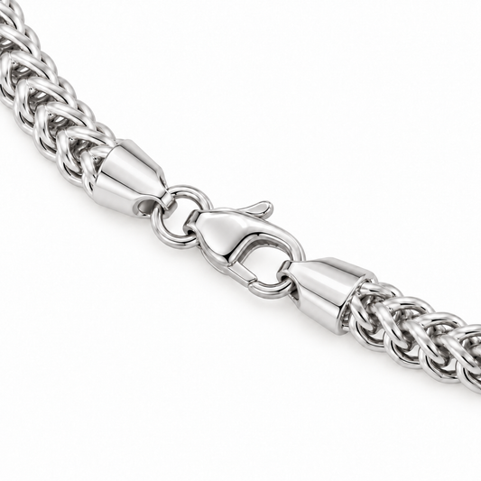 White gold Franco chain
