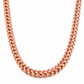 Rose gold Franco chain