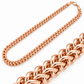 Rose gold Franco chain
