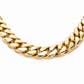 Mens Chain - Solid Miami Cuban Link 10K Gold