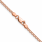 14K Rose Gold Bismark Chain