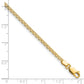 Gold Bismark bracelet, 2.2 mm, additional view